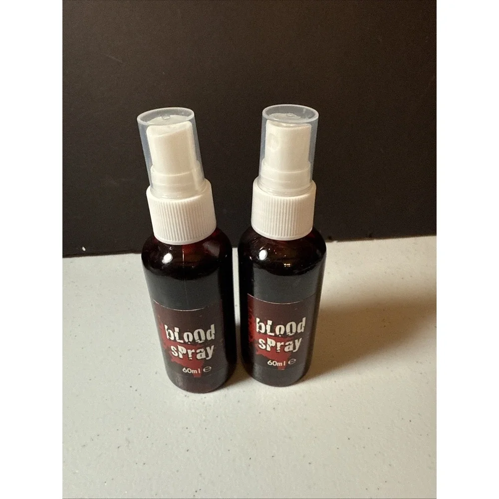 New Fake Blood ‎ Blood Spray 60ml 2 Pack Halloween Fun Prank